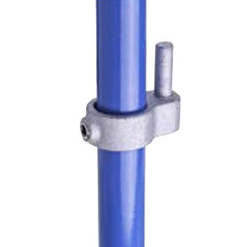 Scharnierverbinder "Normafix" - verzinkter Temperguss - Last bis 1500 N/m - Ø 48,3 mm - Preis per Stück
