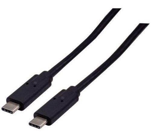 USB 3.2 Kabel 20 Gb / 240W USB St. C/ USB St. C, schwarz, 1,0 m