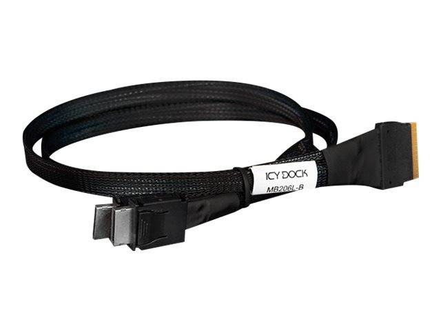 ICY Dock MB206L-B - Internes SAS-Kabel - 8i Slim SAS (SFF-8654)