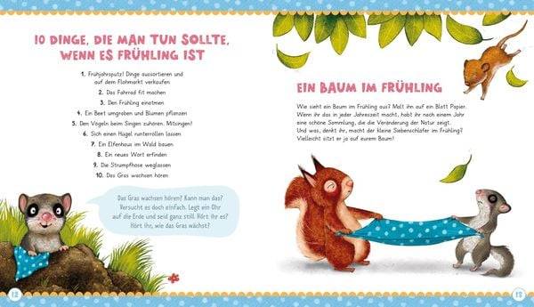 Der kleine Siebenschläfer: Das machen wir im Frühling!