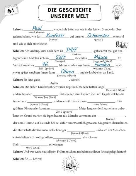 Verrückte Lücken - Total magische Fantasiegeschichten