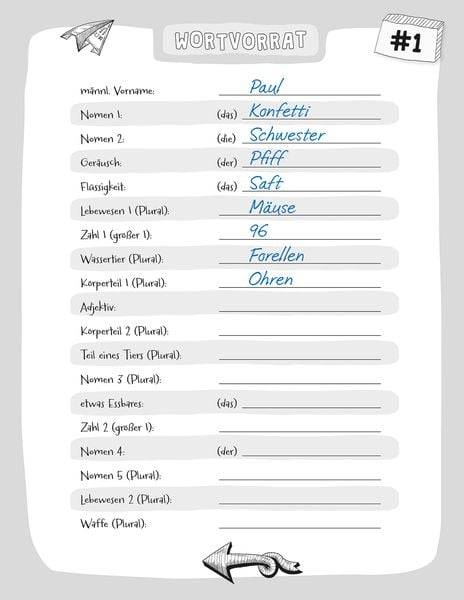 Verrückte Lücken - Total magische Fantasiegeschichten
