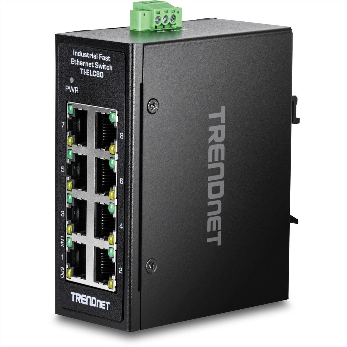 TRENDNET - 8-PORT INDUSTRIAL FAST ETHERNET
