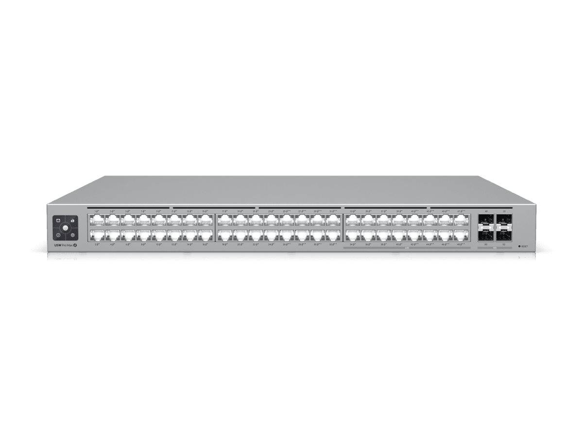 UbiQuiti A 48-port Layer 3 Etherlighting switch capable Switch 224 Gbps Ethernet PoE