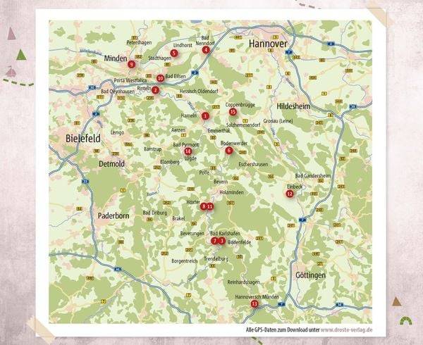 Weserbergland. Radeln für die Seele