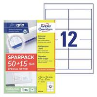 AVERY ZWECKFORM - Universal-Etiketten 4781-65 97 x 42.3 mm 65 Blatt - Etiketten/Beschriftungsbänder - A4