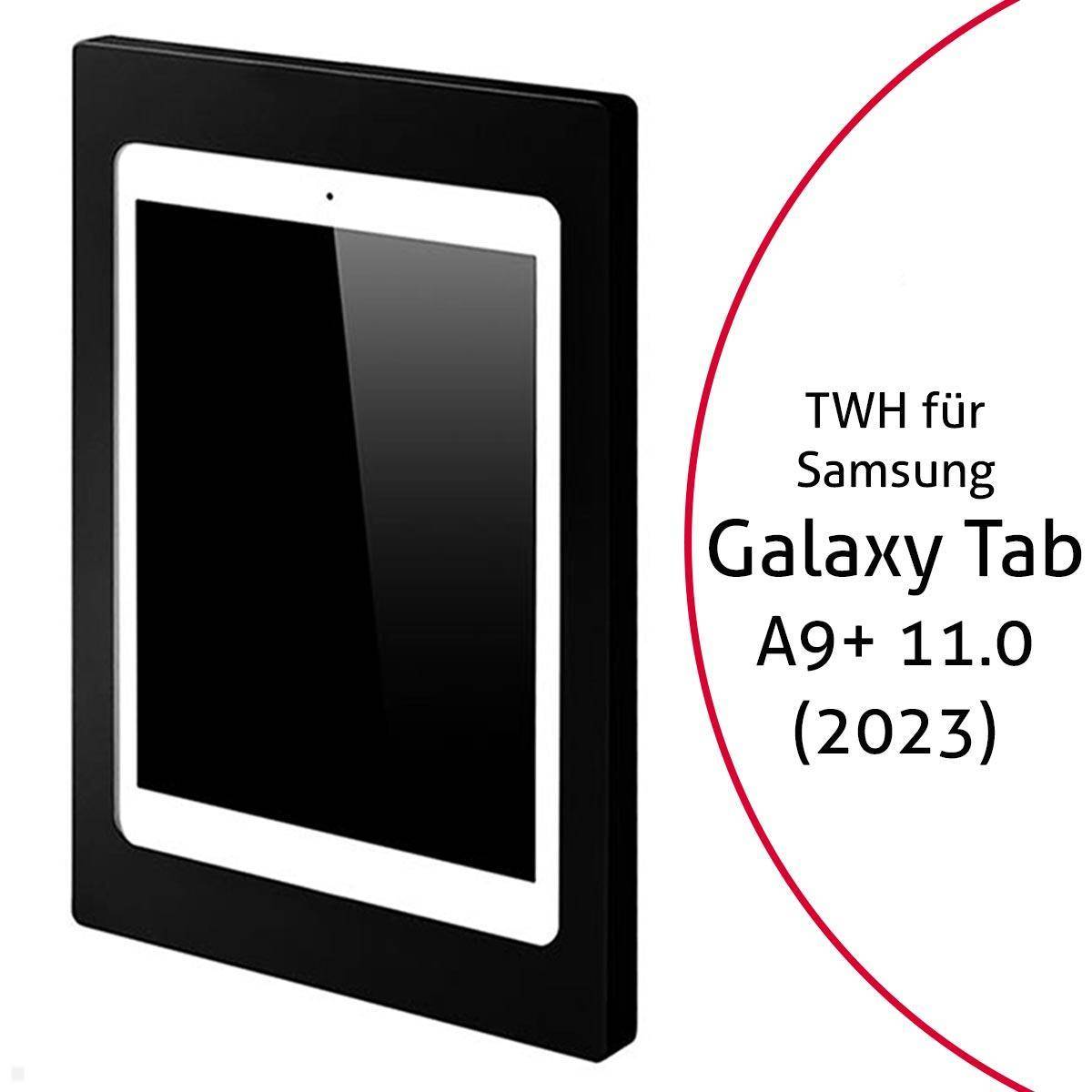 TabLines TWH055B Tablet Wandhalterung für Samsung Tab A9+ 11.0 (2023), schwarz