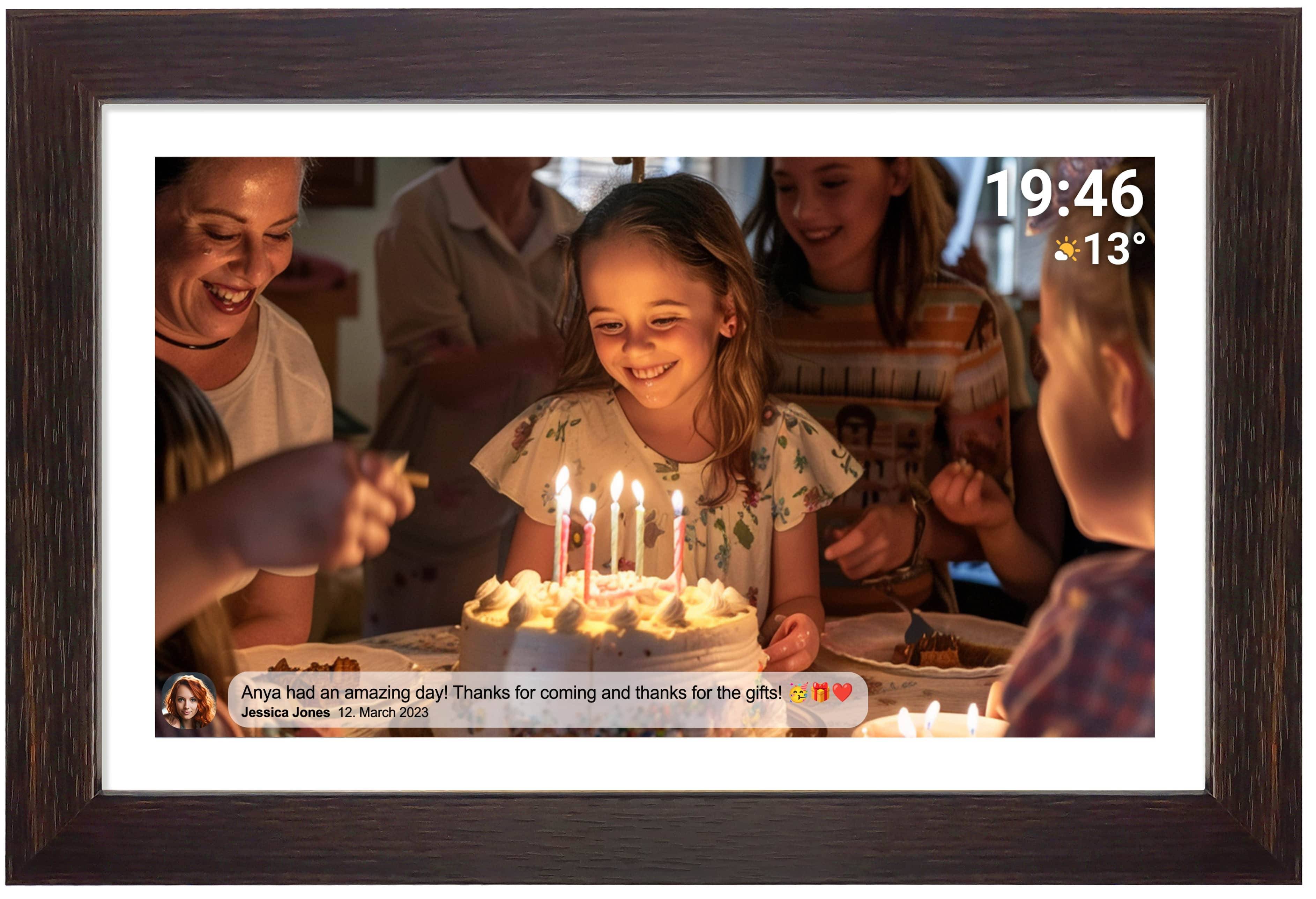 DENVER Digitaler Bilderrahmen PFF-1543DW