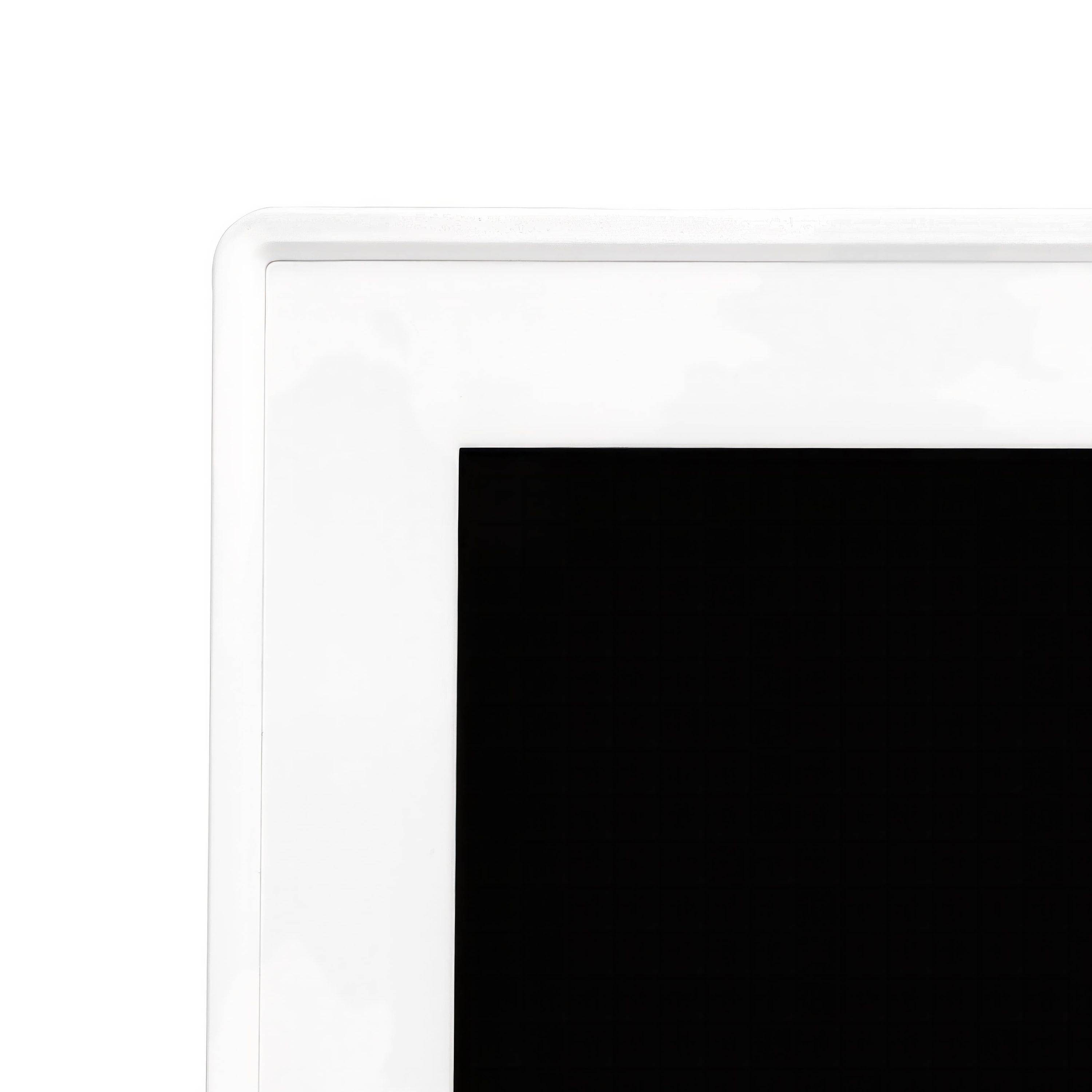 Denver PFF-1515W Weiß - 15,6" Fotorahmen mit IPS-Touchscreen, WLAN, 16 GB Speicher, MicroSD, FRAMEO, Wi-Fi