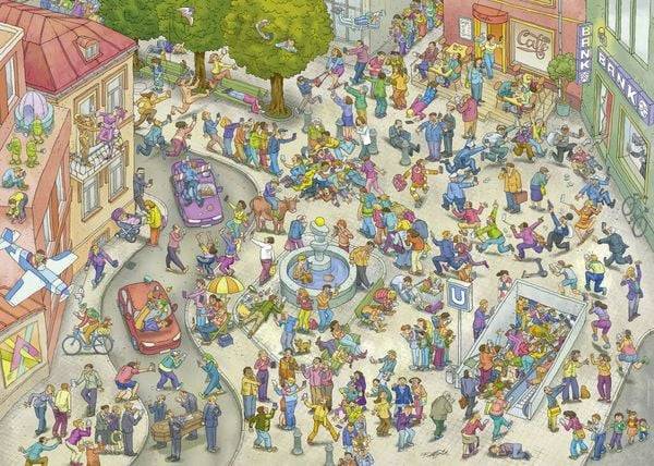 Heye - Mobile Zombies, 1000 Teile