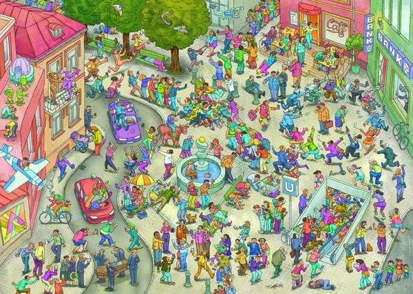 Heye - Mobile Zombies, 1000 Teile