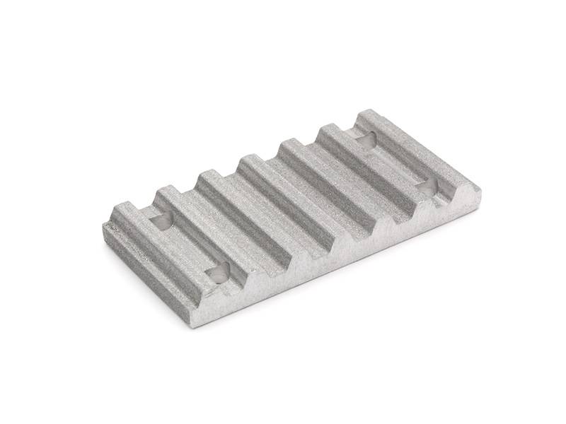 Klemmplatte für Zahnriemen T10, 16mm breit, 70x35x8mm