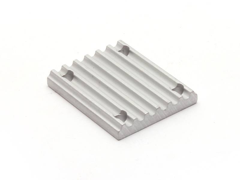 Klemmplatte für Zahnriemen HTD-5M, 25mm breit, 35x42x6mm