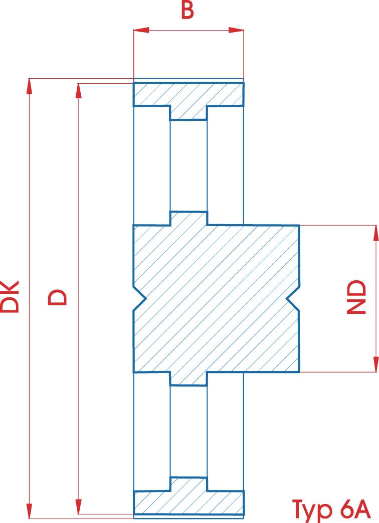 Zahnriemenrad HTD 192-8M-30