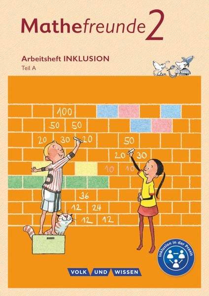 Mathefreunde 2. Schuljahr - Nord/Süd - Arbeitsheft A und B Inklusion