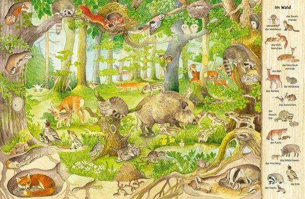 Das 1000 Tiere-Wimmelbuch