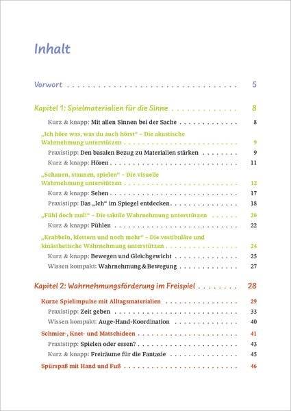 Sinne erleben in der Krippe
