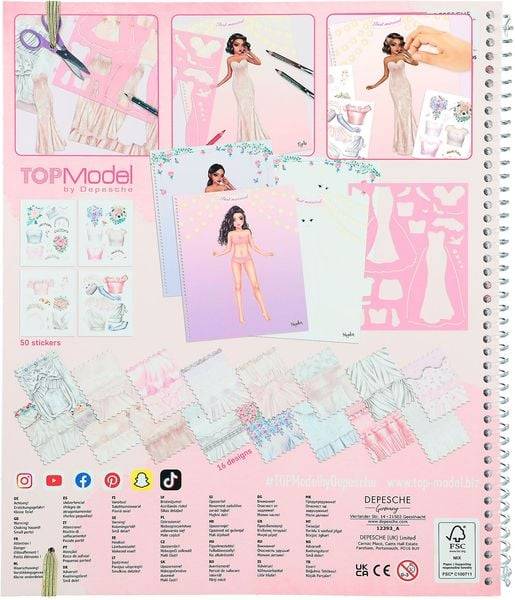 Create your TOPModel Wedding Special Malbuch