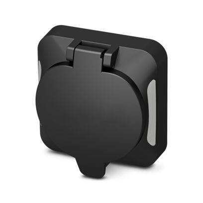 Schwarzes elektronisches Gerät mit Ethernet- und seriellen Anschlüssen, gekennzeichnet als GW D51, mit angekabeltem Anschlusskabel. Wird für die Netzwerkkommunikation verwendet.