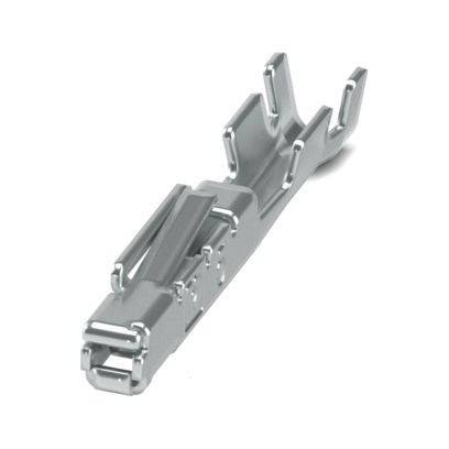 Ein metallischer, U-förmiger Karosserieclip, der zum Befestigen von Verkleidungen in Automobilanwendungen verwendet wird. Hergestellt aus strapazierfähigem Metall für eine zuverlässige Befestigung.