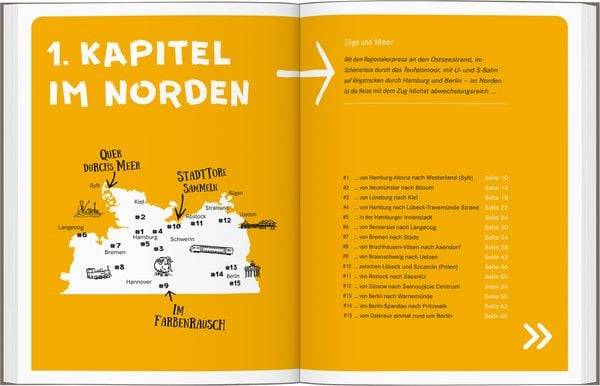 52 kleine & große Eskapaden - Mit dem Zug in Deutschland