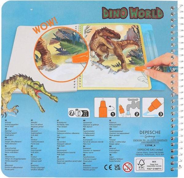 Dino World Aqua Magic Book