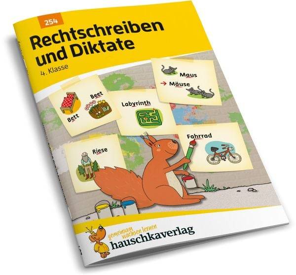 Rechtschreiben und Diktate 4. Klasse
