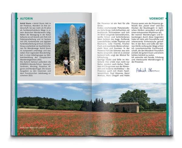 KOMPASS Wanderführer Provence, 55 Touren mit Extra-Tourenkarte
