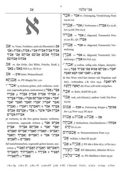 PONS Kompaktwörterbuch Althebräisch