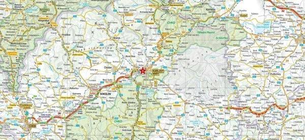 MARCO POLO Reisekarte Tschechische Republik 1:350.000