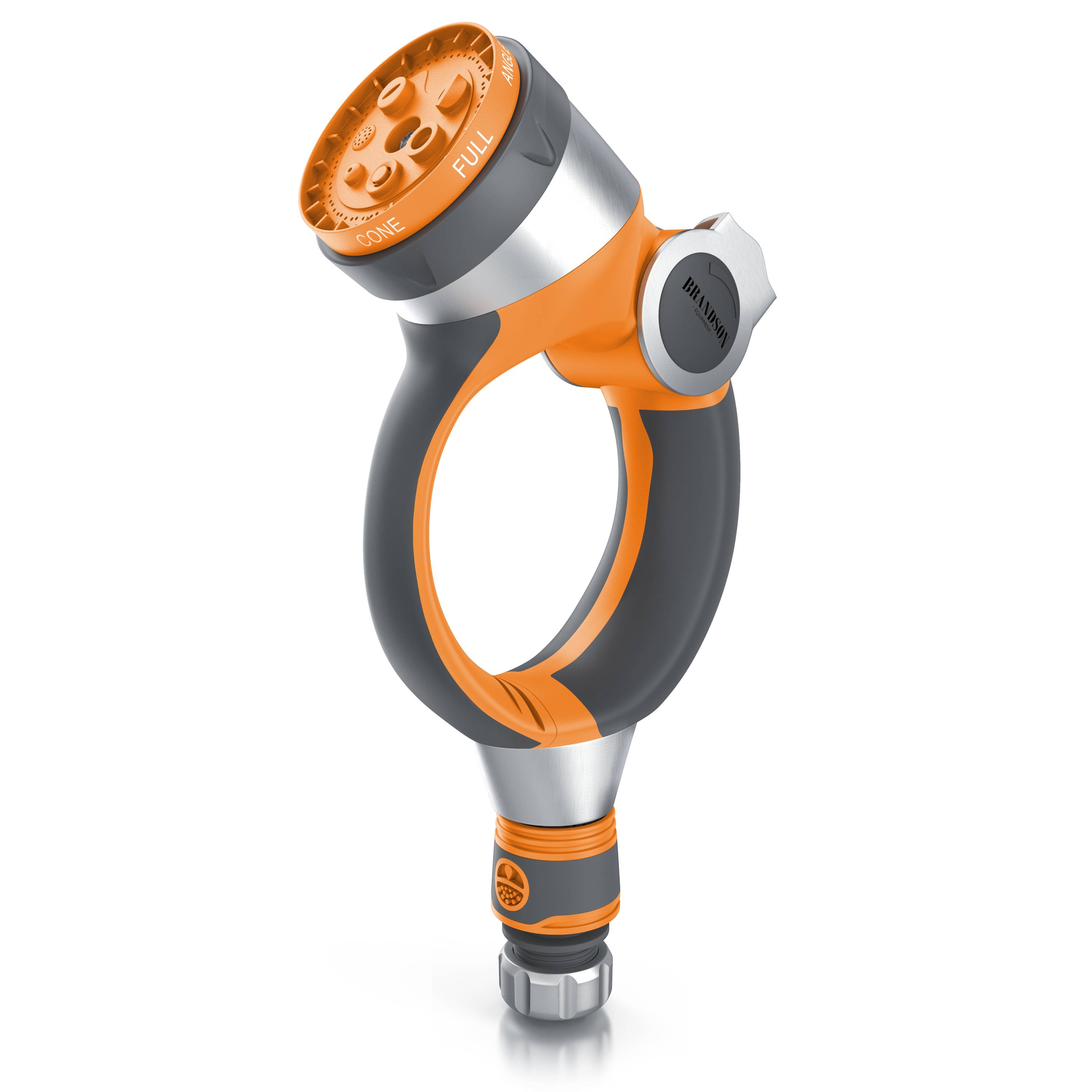 Brandson Garten-Handbrause | Gartenpistole Gartenbrause | 7 Sprühprofile | Schieberegler | Pistolengriff mit Halteclip