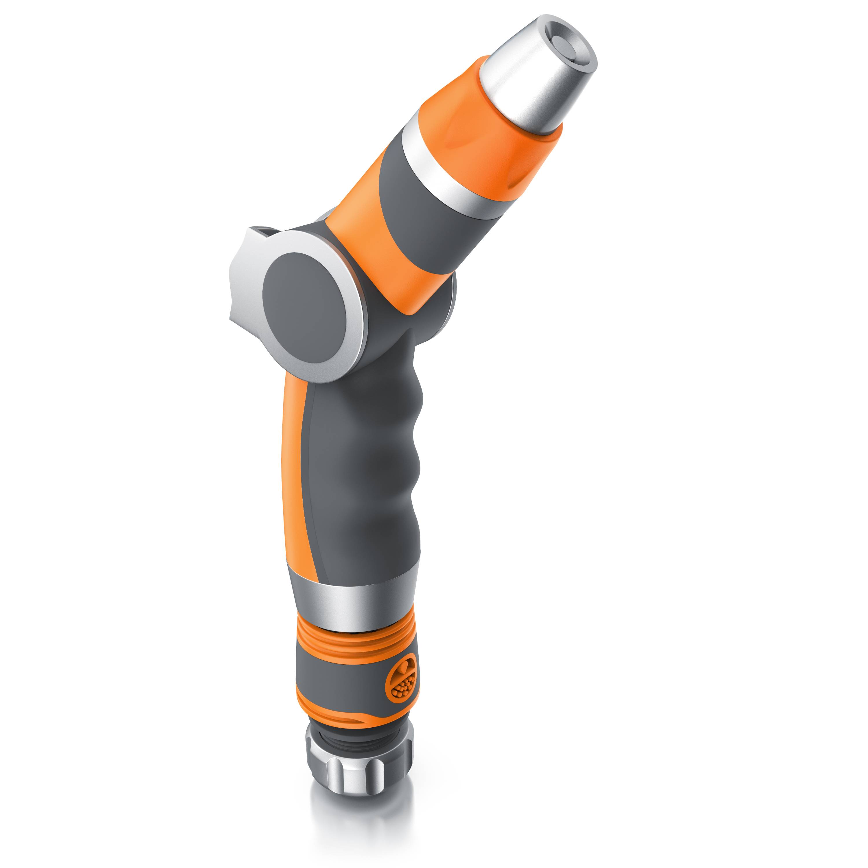 Brandson Gartenbrause - Garten Handbrause für Gartenschlauch - Spritzpistole - robuste Bauweise - Schieberegler