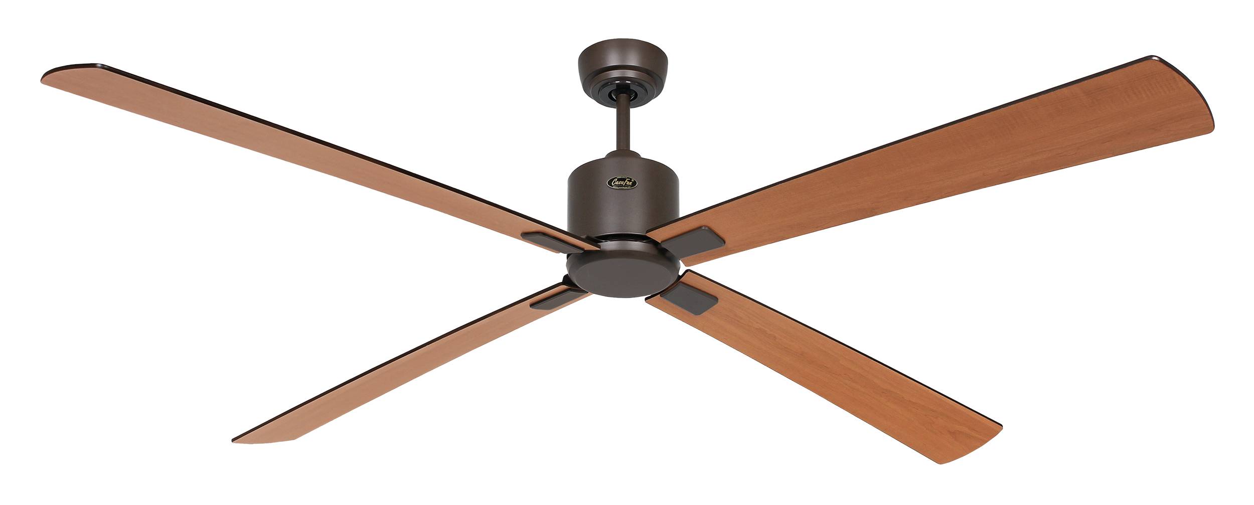 Deckenventilator Eco Neo III 180 BZ Schwarz / Teak