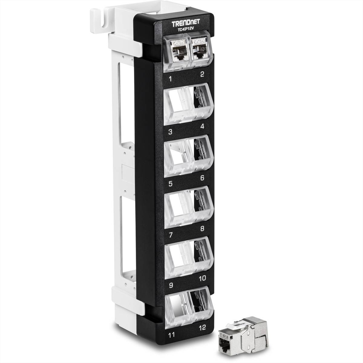 TRENDnet TC-KP12V Keystone Patchfeld 12-Port Blank