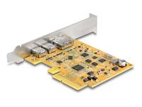 Delock - USB-Adapter - PCIe 3.0 x4 Low-Profile