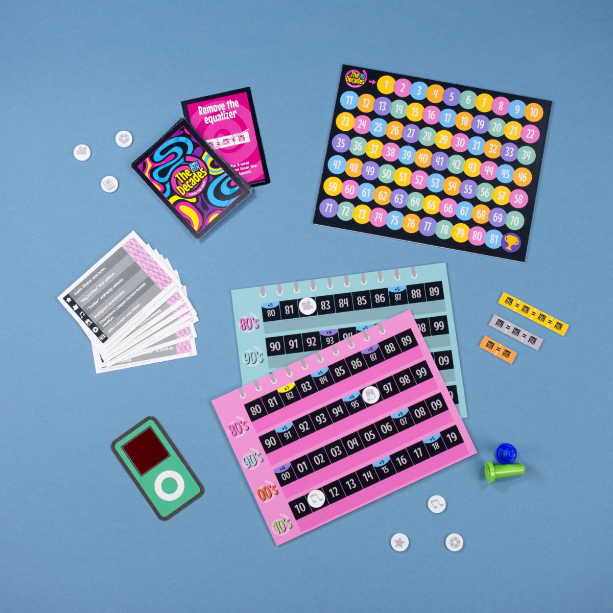 Jumbo Spiele 19830 The Decades, Quizspiel