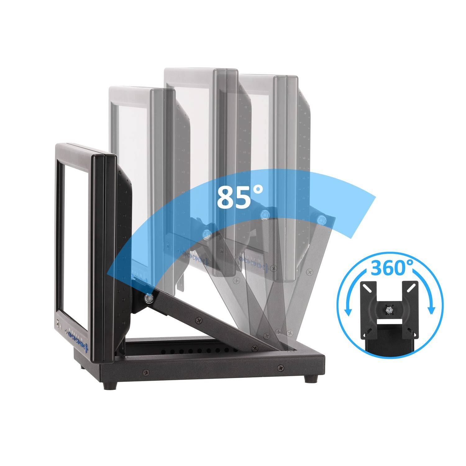 VSG24 Standfeste Halterung EXTREME | Vollmetall Touchscreens POS oder PC Monitore VSG-92003