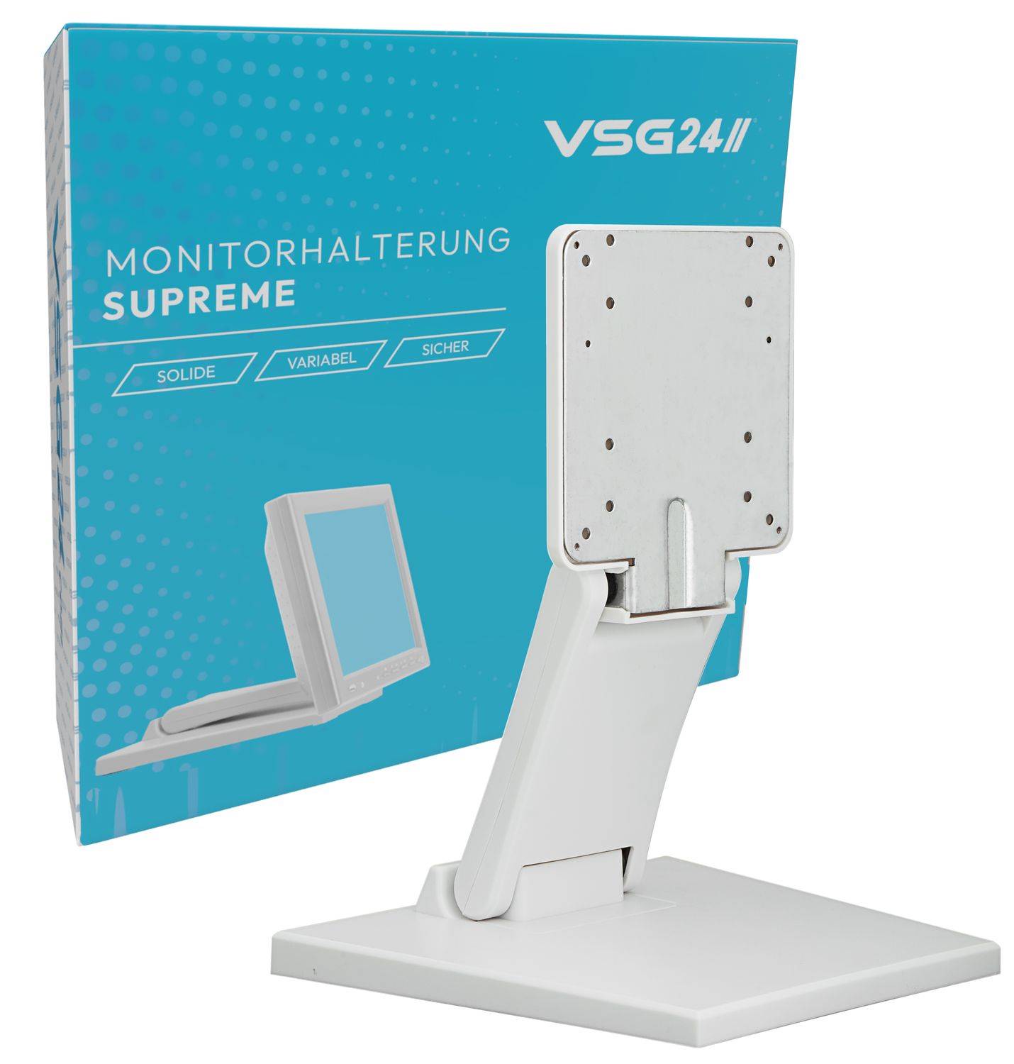 VSG24 Standfeste Halterung SUPREME | Touchscreens POS oder PC Monitore VSG-92005