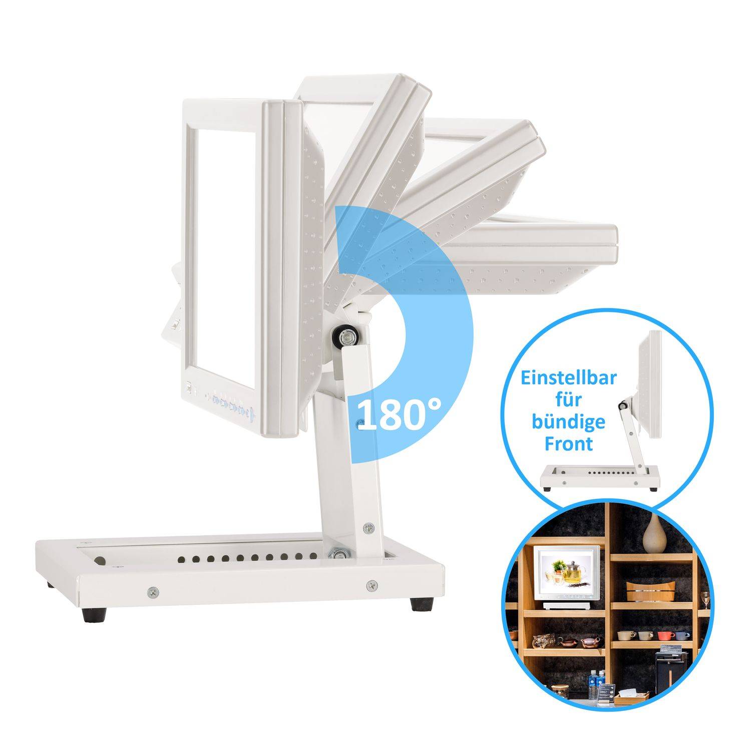 VSG24 Standfeste Halterung EXTREME | Vollmetall Touchscreens POS oder PC Monitore VSG-92006