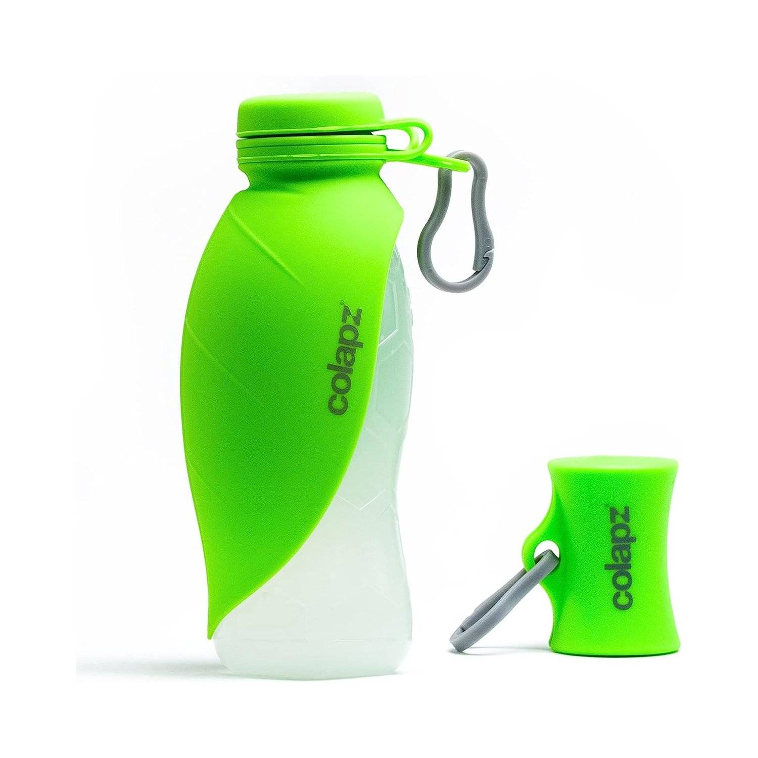Colapz Wasserflasche und Futter Set für Hunde - 570ml - Colapz Grün