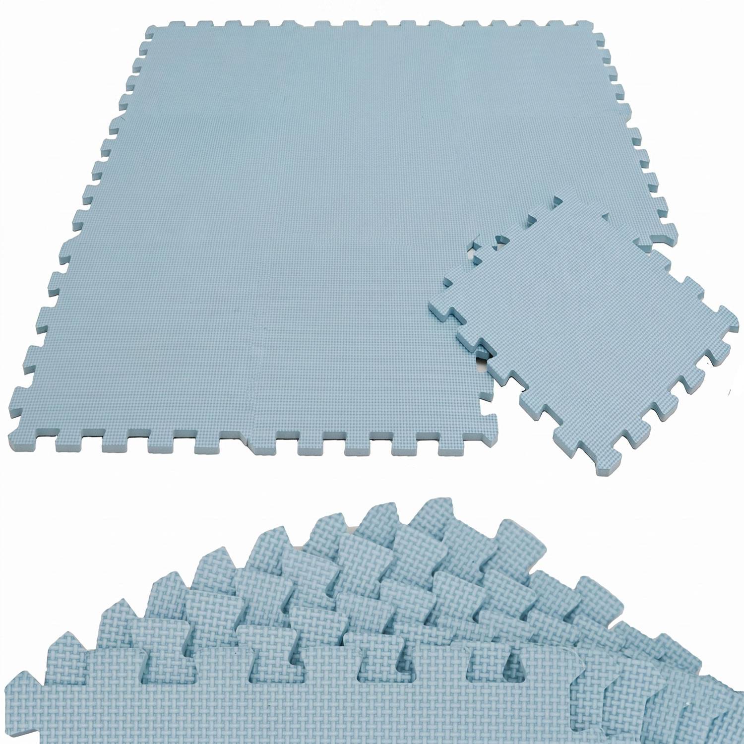 9 Teile Spielmatte Baby Puzzlematte - 30x30 Krabbelmatte Bodenmatte Kinderzimmer