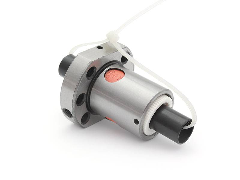 Spindelmutter SFU1605-3 (rot) Spindelmutter für Kugelumlaufspindel SFU1605 Passend für Kugelumlaufspindeln mit 5mm Steigung und 16mm Durchmesser.