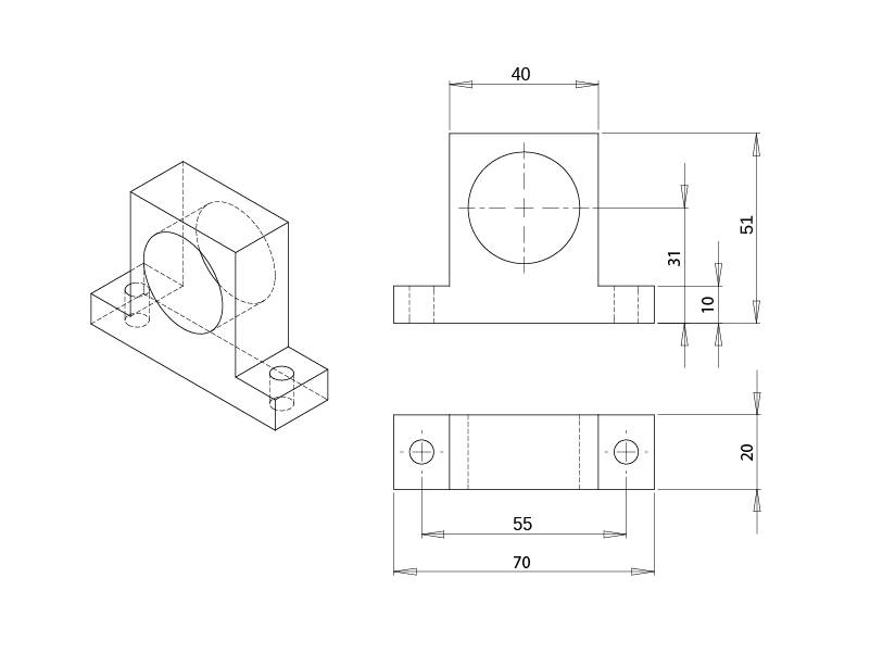 Loslagereinheit LLB20-6200 / Easy-Mechatronics - System 1620B