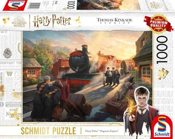 Schmidt Spiele - Thomas Kinkade - Harry Potter Hogwarts Express, 1.000 Teile