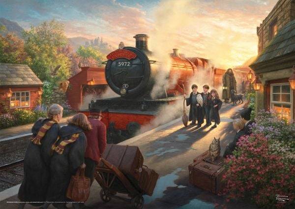 Schmidt Spiele - Thomas Kinkade - Harry Potter Hogwarts Express, 1.000 Teile