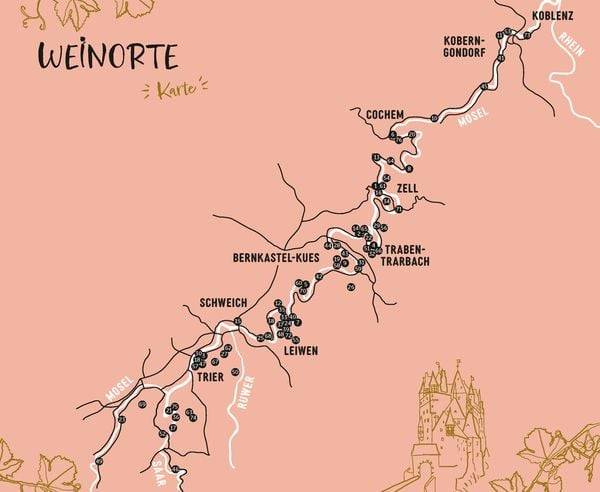 Weinorte an der Mosel