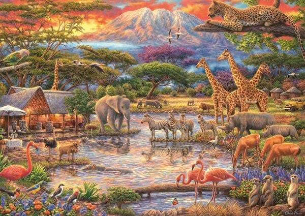 Schmidt Spiele - Paradies am Kilimandscharo, 500 Teile