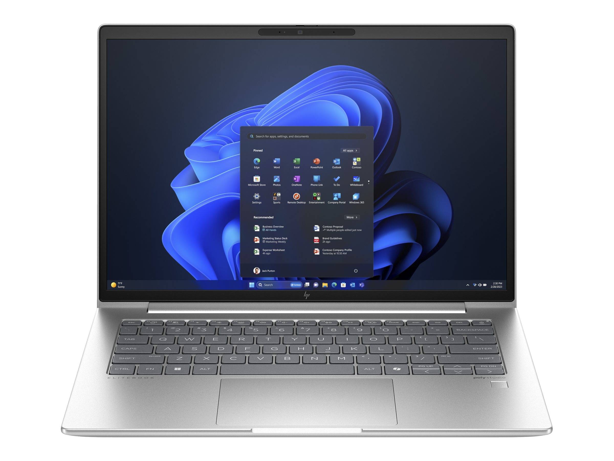 HP EliteBook 640 G11 Notebook - Intel Core Ultra 5 125U - Win 11 Pro - Intel Graphics - 8 GB RAM - 256 GB SSD NVMe - 35.