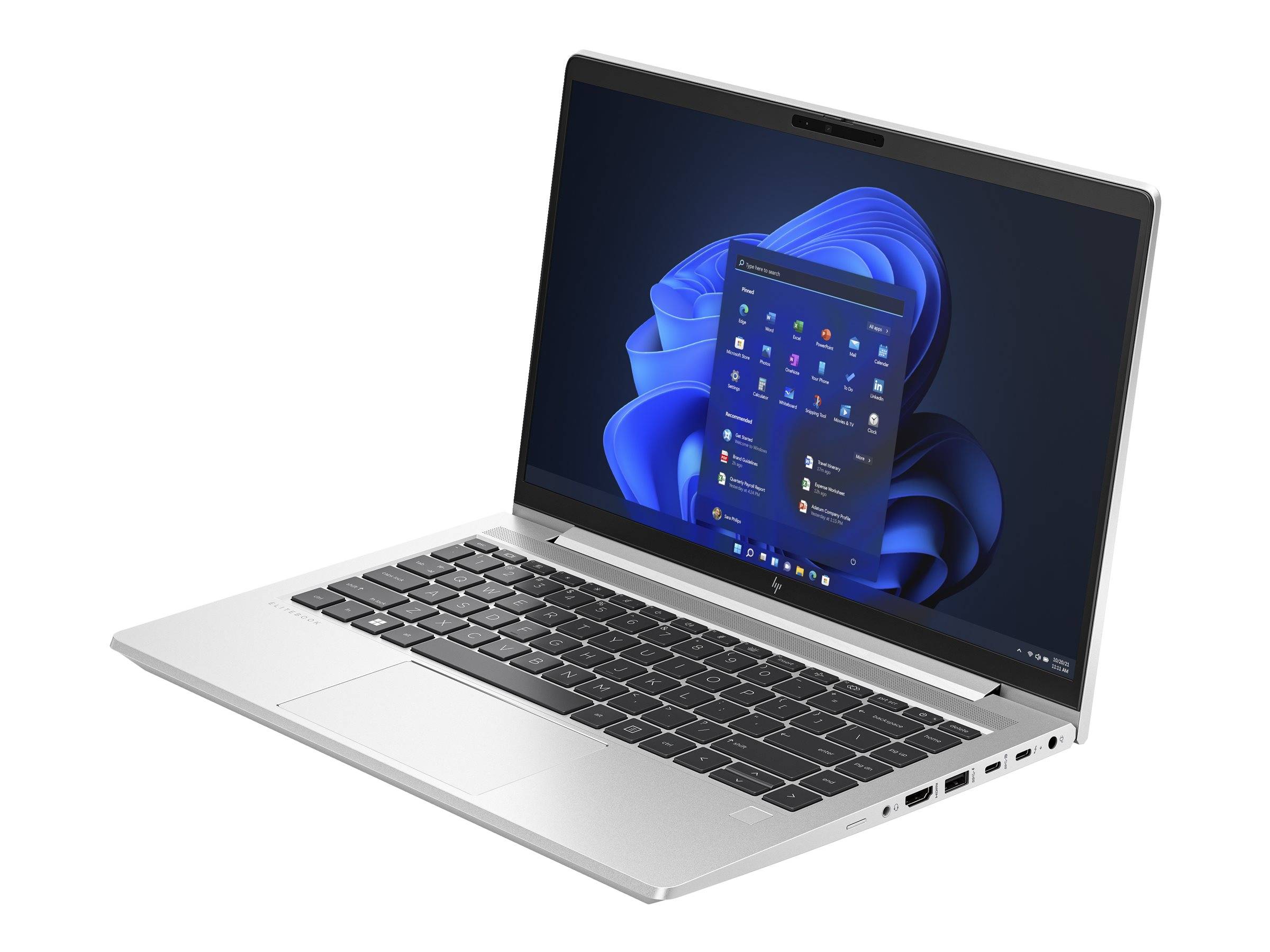 HP EliteBook 640 G10 Notebook - 177°-Scharnierdesign - Intel Core i5 1335U / 1.3 GHz - Win 11 Pro - Intel Iris Xe Grafik