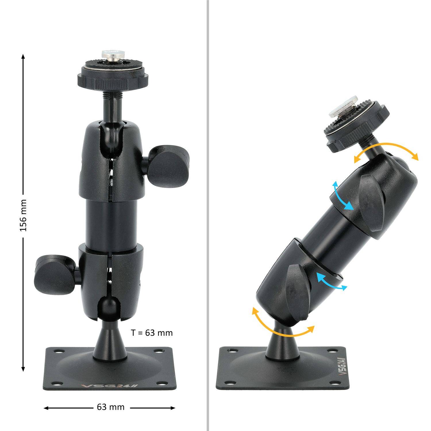 VSG24 Flexible Halterung für Rückfahrmonitore
